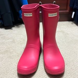 Hunter Original tour Short Mosse Pink size 9